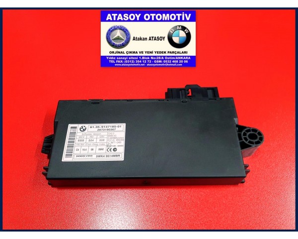 BMW E60 CAS3 BEYNİ 61359147185 61359147187 61356943835 61356943831 61356943815 9147185 9147187 6943835 6943831 6943815 5WK49514MBR 5WK49514NBR 5WK49514DBR 5WK49514JBR 5WK49512FBR C3A